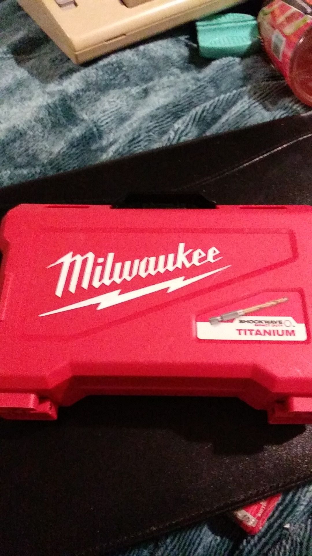 Milwaukee Titanium shockwave impact duty drill bit set