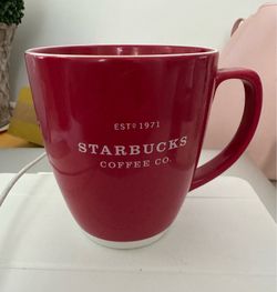 Starbucks Mug Red