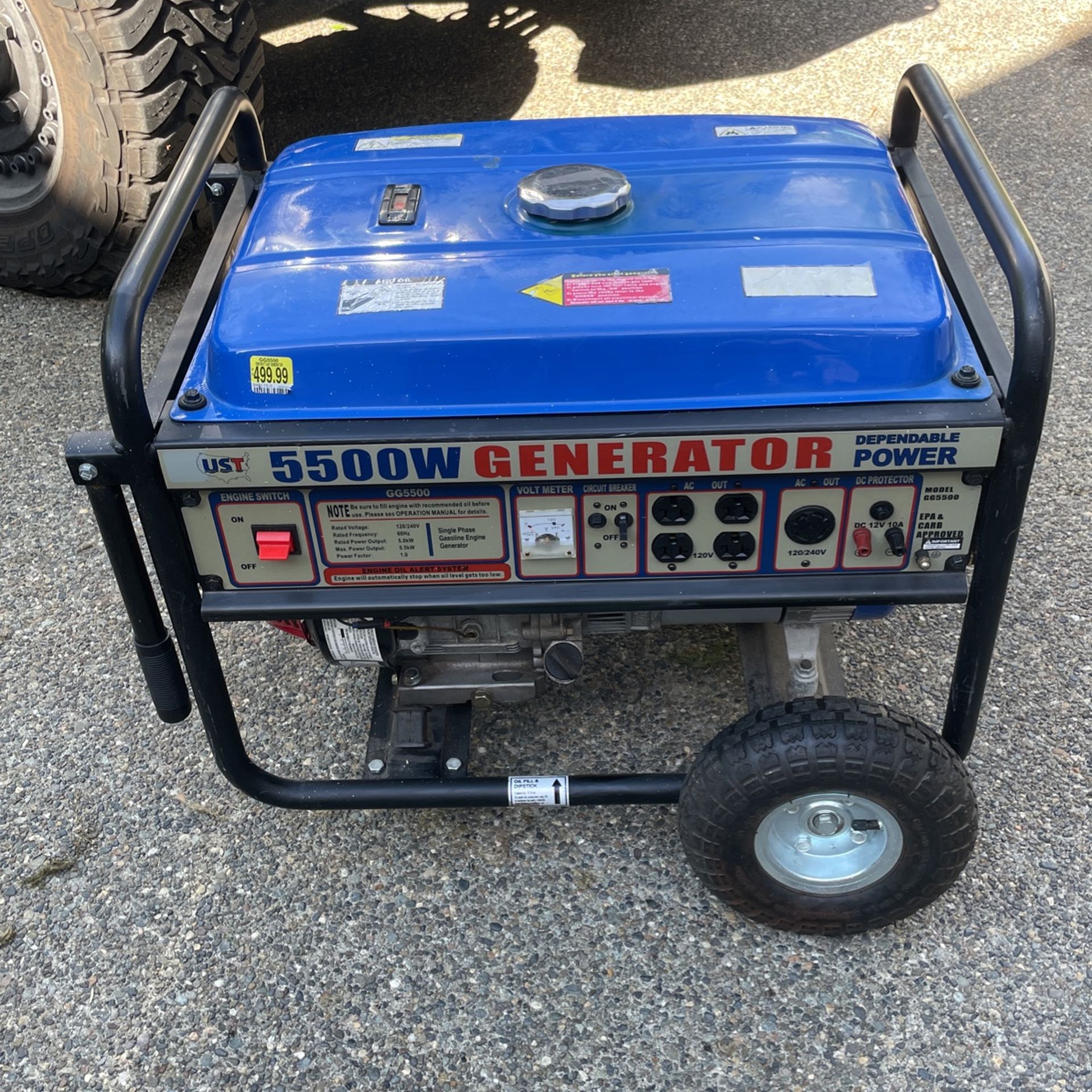 UST 5500 W Generator