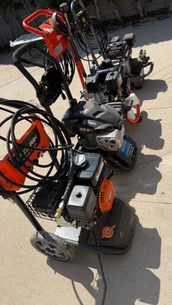 Generac, Husqvarna, and PowerStroke Gas Pressure Washers (4) - not working