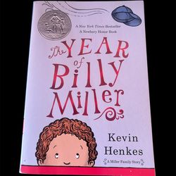 The Year of Billy Miller Juvenile Fiction Hardcover by Kevin Henkes Miller