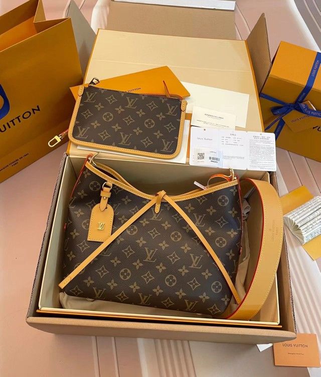 LV Caryall PM Sub Bag Handbag Tote Shoulder Bag Tote