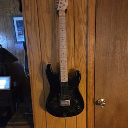 Davison S Type Electric Guitar - Black