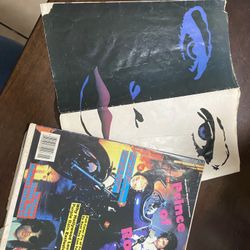 Prince poster and album sleeve (rough)