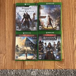 Xbox Game - Assassins creed Games