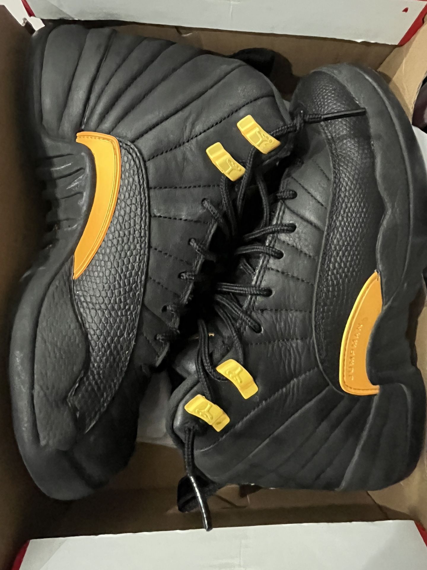 Jordan 12 Black Taxi