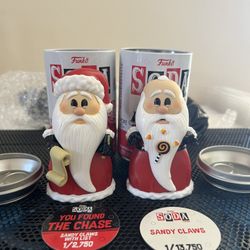 CHASE & COMMON SET Sandy Claws Disney NBC Funko Soda Fall Convention NYCC LE Nightmare Christmas