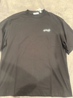 OFF WHITE SKATE FIT SHORT SLEEVE OUTLINE ARROW TEE SZ MEDIUM
