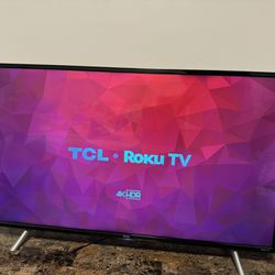 TCL Roku 40” TV 4K HDR (LOCAL NYC PICK UP)