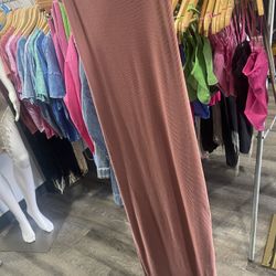 Pink Long Dress 