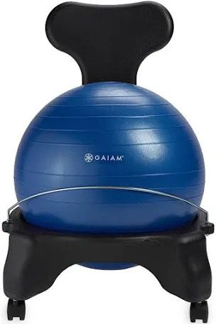 Yoga Ball With Chair Stand Only $20