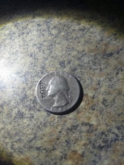 1943 90% Silver US Quarter