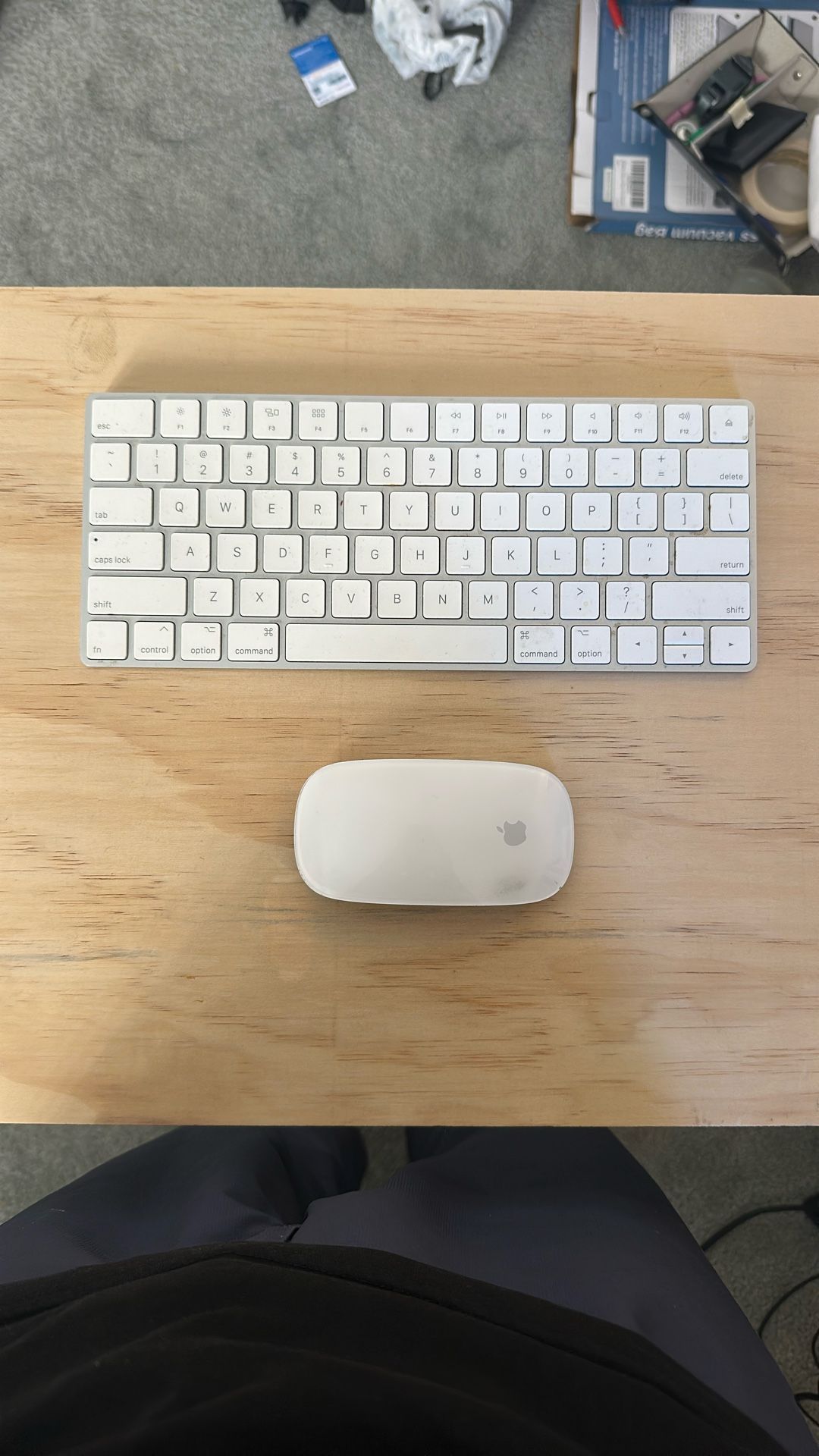 Bluetooth Rechargeable Apple Mouse & Keyboard