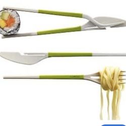 Convertible Cutlery / Chopstick Set - NEW in box