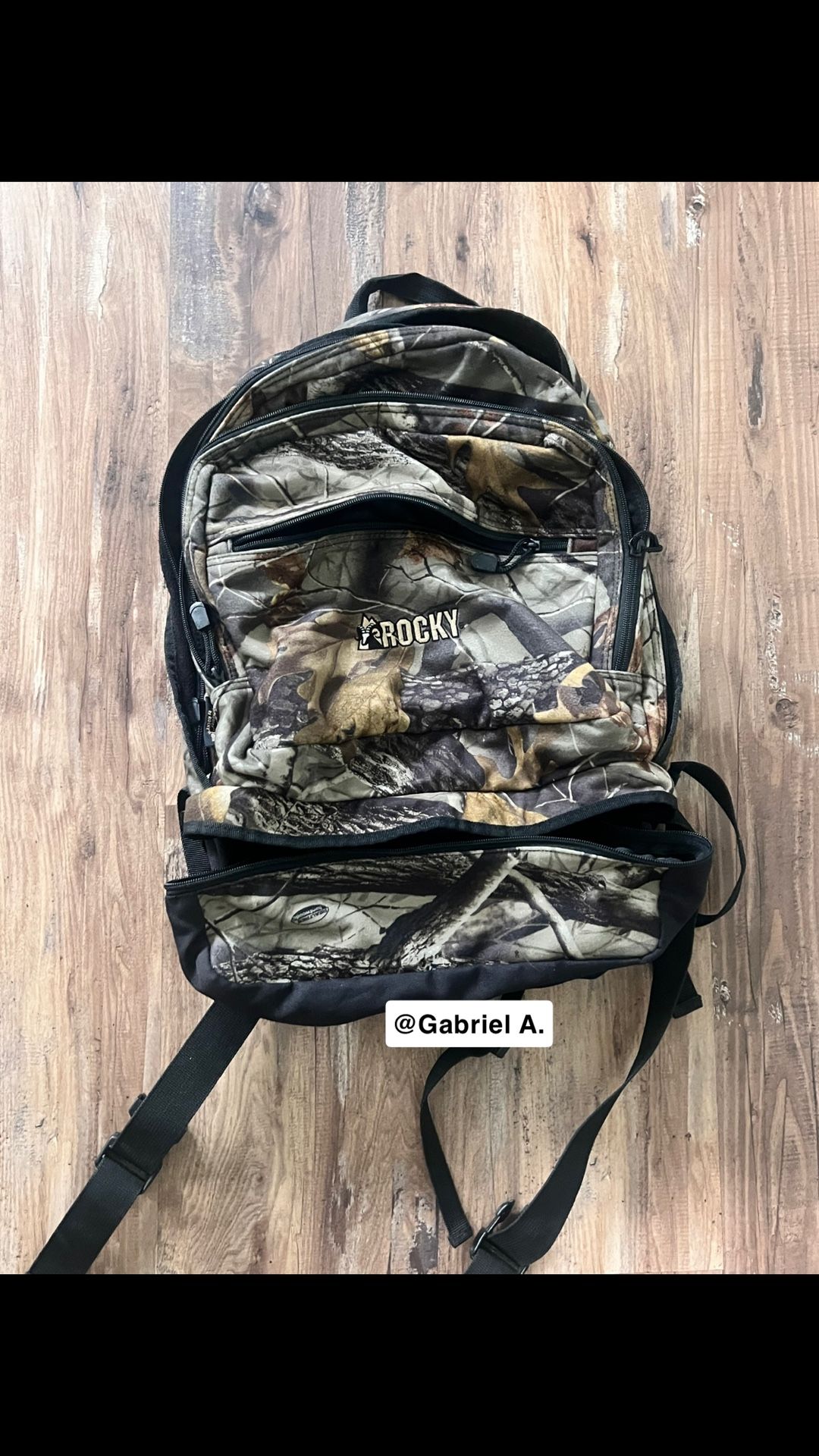 Rocky Camouflage Book-Bag/ Backpack