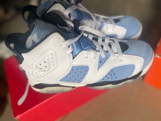 Jordan 6 unc blue size 7