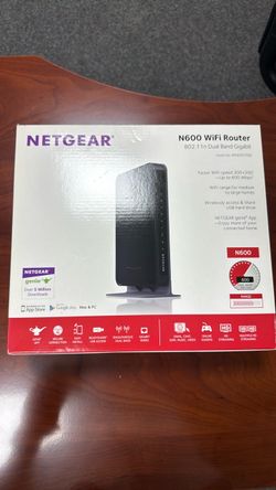 Netgear N600 Dual Band WiFi Router WNDR3700