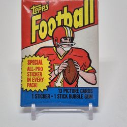 1983 Topps Football Wax Pack - Sealed - Marcus Allen RC Year 