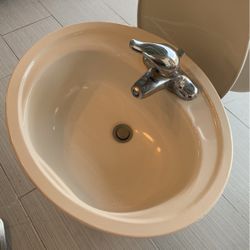 Vanity Bathroom Unit With Faucet