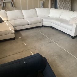 Sectional Couch White