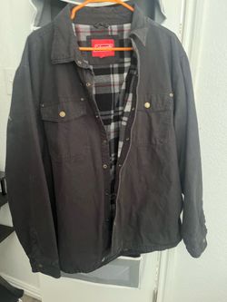 Coleman Flannel-Lined Canvas Work Jacket