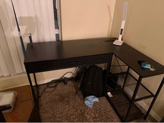 53 Inch L Shaped Computer Desk