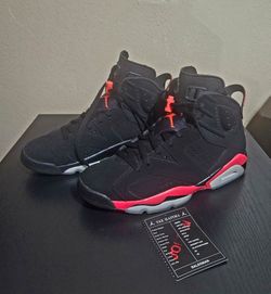 Air Jordan 6 Retro Black Infrared Sneakers