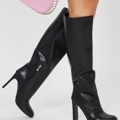 Knee High Healed Boots 