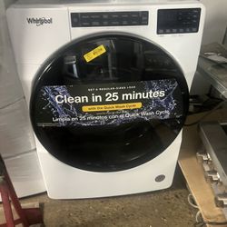 Whirlpool Front Load Washer 27” 