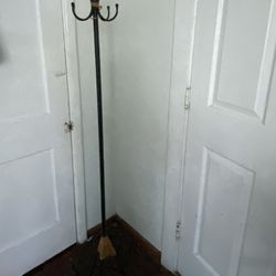 Black Metal Coat  Rack