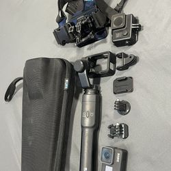 GoPro Hero 7Black HD 4K With Stabilizer And 2 Batteries 