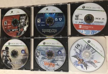 Xbox 360 Live Games Lot