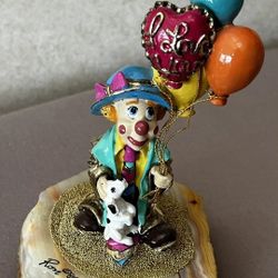 Ron Lee Vintage Sculpture Puppy Love. Signed &Dated 1986. #443 of 8500. RETIRED