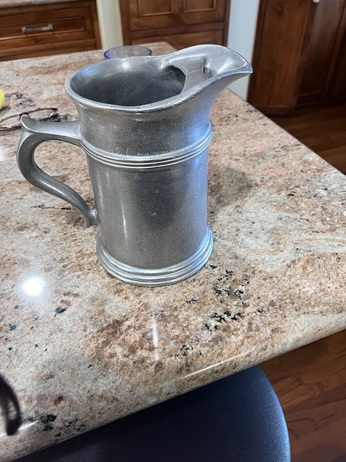 Pewter Pitcher