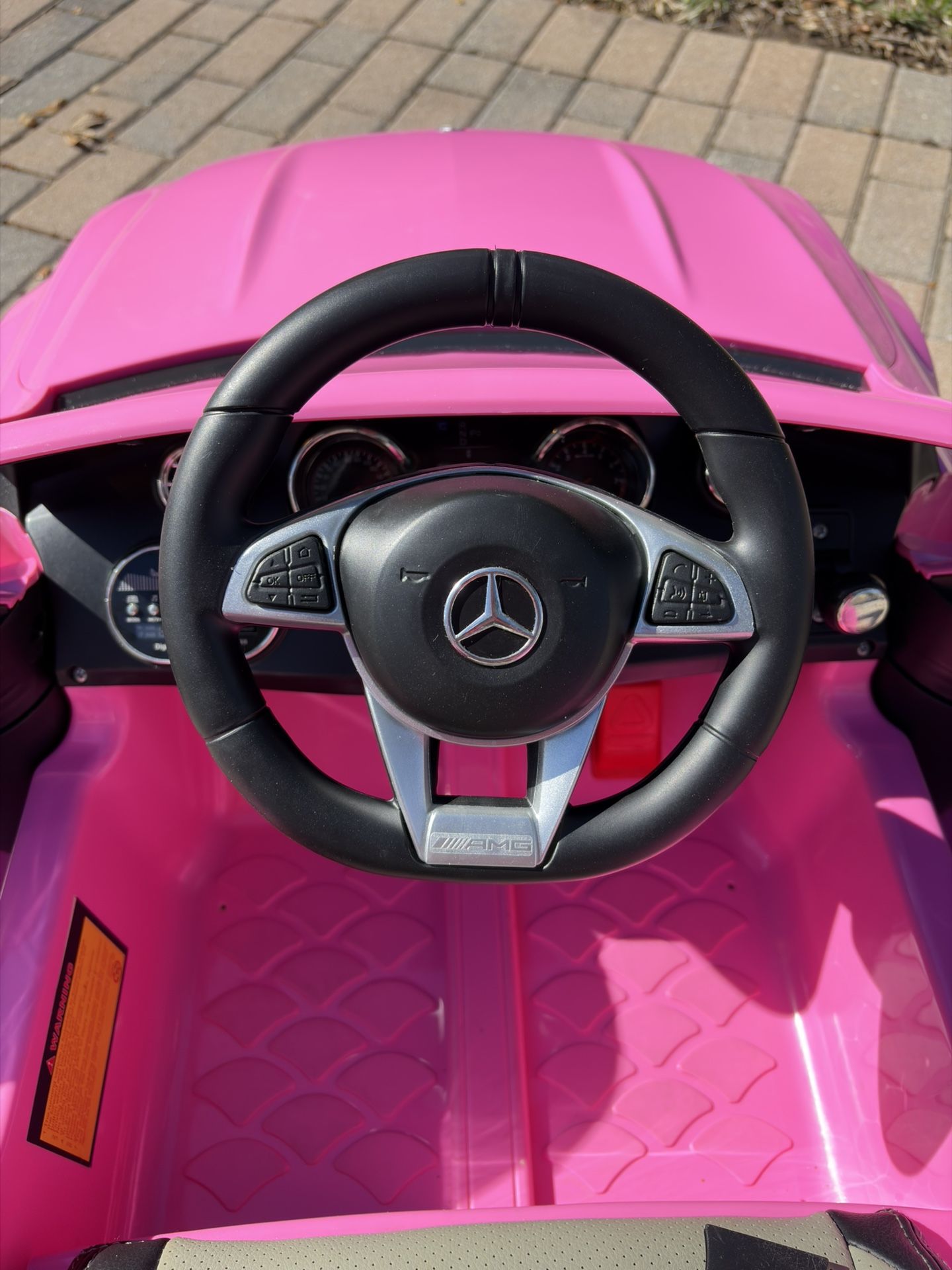 Mercedes C63 AMG 24v Kids Ride on car With R/c Parental Remote