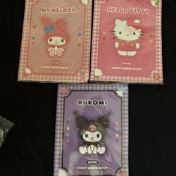 Sanrio Notebooks 