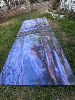 2 Gothic Canvass Back Drops