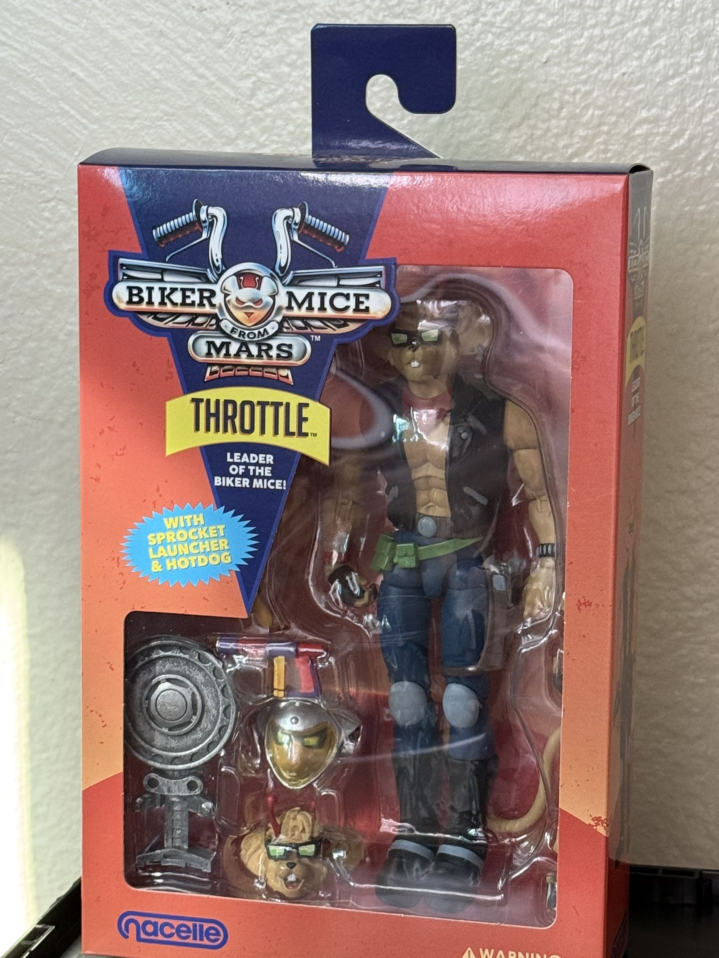 Biker Mice From Mars Throttle Figure