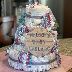 Custom Diaper Cake For Momma  To Be…