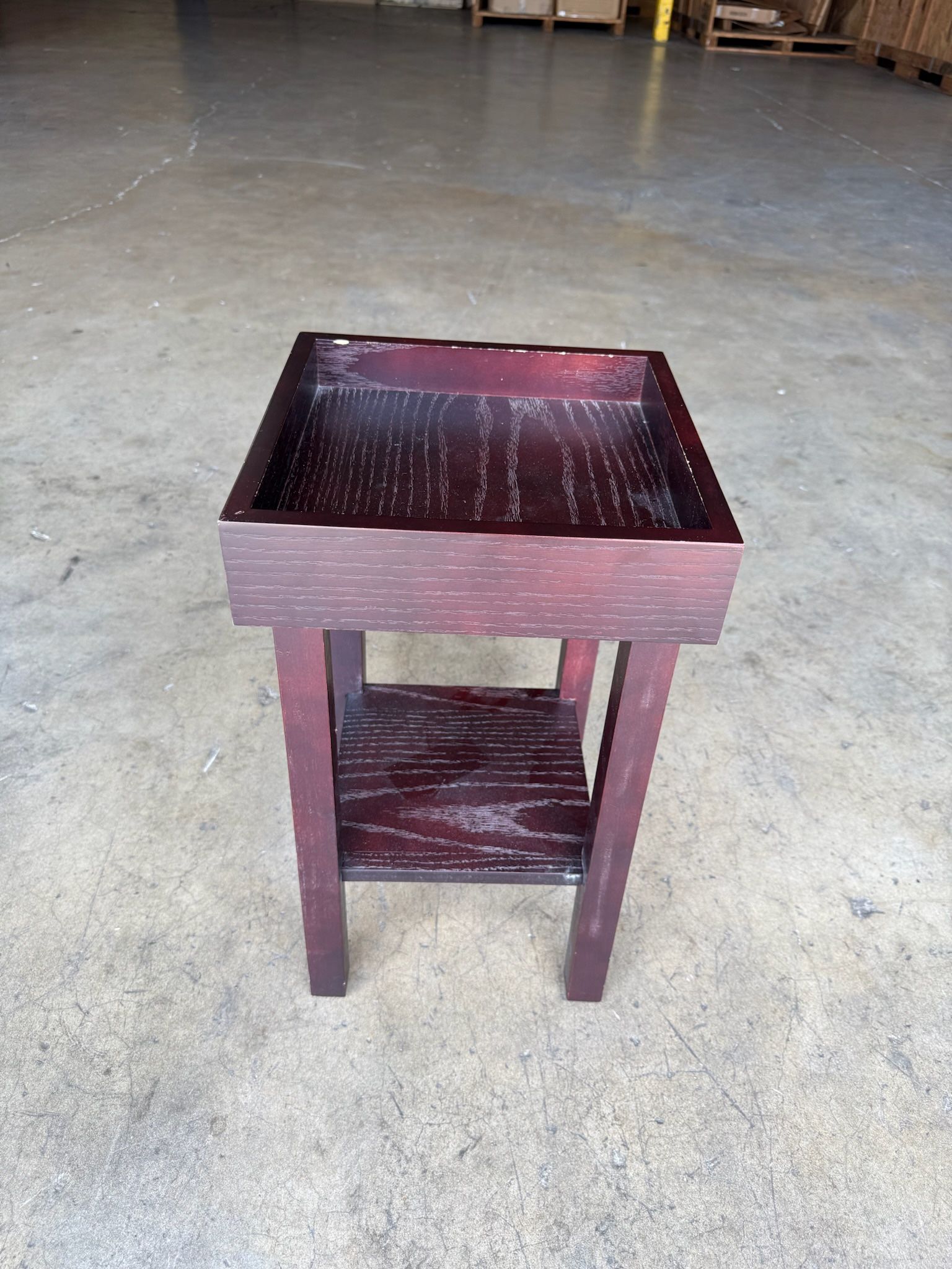 Wooden End Table