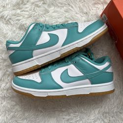 Nike Dunk Low Teal Zeal 7y / 8.5w