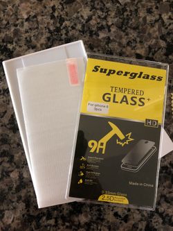 2 tempered glass screen protector iPhone 6
