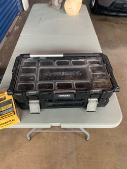 Husky organizer tool box