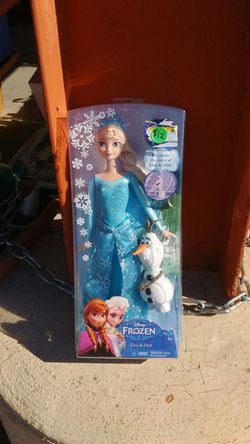 Frozen Elsa & Olaf Doll new in box