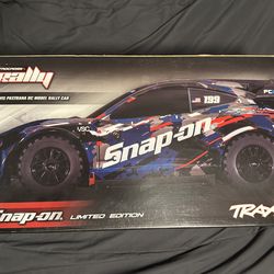 Snap on travis pastrana rc rally car