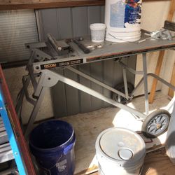 Ridged Table Miter Saw