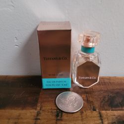 Tiffany & Co Rose Gold Mini Perfume