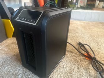 Electric heater and fan combo