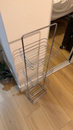3-Tier Chrome Wire Storage Rack