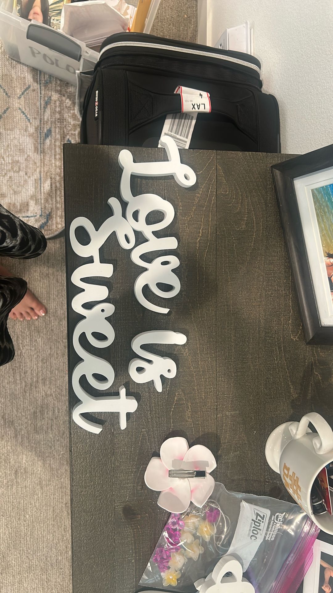 Love is sweet sign